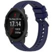 Garmin Forerunner 245/245 Music Silicone Watch Band - Midnight Blue - 1