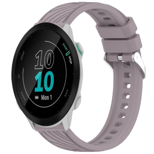 Garmin Forerunner 55 Silicone Watch Band - Roland Purple - 1
