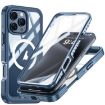 iPhone 16 Pro Max RedPepper Tempered Glass MagSafe Phone Case - Dark Blue - 1