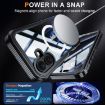 RedPepper Tempered Glass MagSafe Phone Case for iPhone 16 Plus - Sky Blue - 7