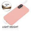 GOOSPERY Soft Feeling Liquid TPU Soft Phone Case for iPhone 16 Plus - Pink - 3