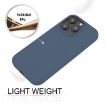 GOOSPERY Soft Feeling Liquid TPU Phone Case for iPhone 16 Pro Max - Dark Blue - 3