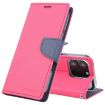 iPhone 16 Pro Rose Red Leather Phone Case - GOOSPERY FANCY DIARY - 1
