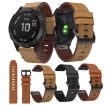 Garmin Fenix 8 Leather Watch Band - Brown - 3