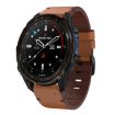 Garmin Descent Mk3i 51mm Leather Steel Buckle 26mm Watch Band - Brown - 1