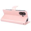 iPhone 16 GOOSPERY BLUE MOON Crazy Horse Texture Leather Phone Case - Rose Gold - 3