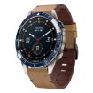 Garmin MARQ Captain Gen 2 Leather Steel Buckle 22mm Watch Band - Light Brown - 1
