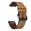 Garmin MARQ Captain Gen 2 Leather Steel Buckle 22mm Watch Band - Light Brown - 2
