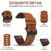 Garmin MARQ Captain Gen 2 Leather Steel Buckle 22mm Watch Band - Light Brown - 5
