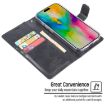 GOOSPERY BLUE MOON Crazy Horse Leather Phone Case for iPhone 16 Pro Max - Brown - 6