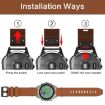 Garmin Quatix 7 Pro Leather Steel Buckle 22mm Watch Band - Light Brown - 4