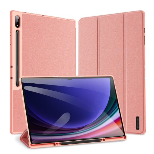 Samsung Galaxy Tab S10 Ultra DUX DUCIS Domo Series Magnetic Flip Leather Tablet Case - 1