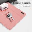 Samsung Galaxy Tab S10+ DUX DUCIS Domo Series Pink Leather Tablet Case - 4
