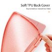 Samsung Galaxy Tab S10+ DUX DUCIS Domo Series Pink Leather Tablet Case - 8