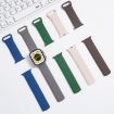 Apple Watch Series 10 46mm Green Silicone Loop Band - 9