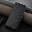 OPPO K12x 5G Global Sheepskin Texture Flip Leather Phone Case - Black - 2