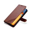OPPO A3 Energy/A3x 5G Sheepskin Texture Flip Leather Phone Case - Brown - 6
