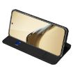 Black Leather Flip Phone Case for Realme 13 Pro/13 Pro+ - DUX DUCIS Skin Pro Series - 4
