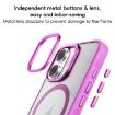 iPhone 16 Pro ZGA Magsafe Frosted PC Hybrid TPU Phone Case - Black - 7