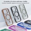 iPhone 16 Pro ZGA Magsafe Frosted PC Hybrid TPU Phone Case - Black - 9