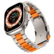 Apple Watch Series 3 42mm Titanium Alloy Metal Watch Band - Titanium Orange - 6