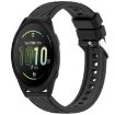 Garmin Forerunner 165 Music Silicone Watch Band - Black - 1