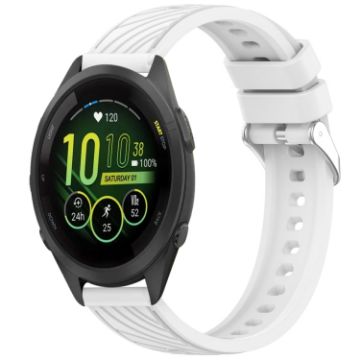 Garmin Forerunner 265S Silicone Watch Band - White - 1