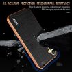 Samsung Galaxy A16 5G Electroplated Frame Crocodile Texture Phone Case - 4