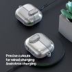 Samsung Galaxy Buds3/3 Pro Protective Case - Clear Black - 8