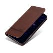 iPhone 16 AZNS Magnetic Calf Texture Flip Leather Phone Case - Dark Brown - 7