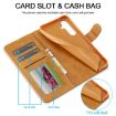 Samsung Galaxy A16 5G Leather Phone Case - Brown - 7