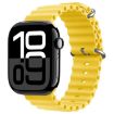 Apple Watch Series 10 46mm ZGA Ocean Silicone Watch Band Yellow - 1