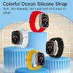 Apple Watch Series 10 46mm ZGA Ocean Silicone Watch Band Yellow - 3
