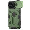 NILLKIN Black Rhino Prop MagSafe Magnetic PC Phone Case for iPhone 16 Pro Max - Green - 2