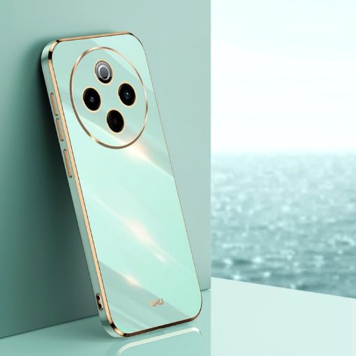 Vivo Y300 Pro Mint Green 6D Electroplate TPU Phone Case - 1