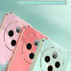 Black Electroplate TPU Phone Case for vivo Y300 Pro - XINLI Straight Edge - 4