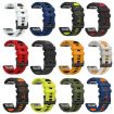 Garmin 26mm Two Color Silicone Watch Band - Royal Blue Orange - 5
