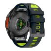 Garmin 22mm Silicone Watch Band - Black Lime - 2