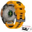 Garmin 22mm Silicone Watch Band - Black Lime - 5