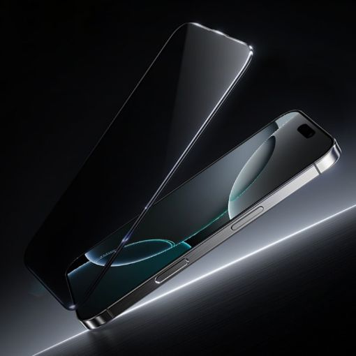 Benks King Kong Series Corning Privacy Glass Film for iPhone 16 Pro - 1
