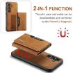 Samsung Galaxy S24 FE 5G DG.MING M2 Series 3-Fold Multi Card Bag + Magnetic Phone Case - 4
