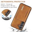 Samsung Galaxy S24 FE 5G DG.MING M2 Series 3-Fold Multi Card Bag + Magnetic Phone Case - 5