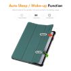 ENKAY Tri-fold Leather Tablet Case for OnePlus Pad 2/Pad Pro 12.1, Dark Blue - 2