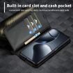 Xiaomi 14T LC.IMEEKE Carbon Fiber Texture Flip Leather Phone Case - 7