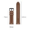 Huawei Watch GT 5 46mm Black Buckle Leather Band - Brown - 3