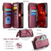 Samsung Galaxy S24 FE 5G CaseMe C36 Wallet Case (Red) - 2
