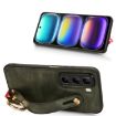 Infinix Hot 50 5G Green Leather Back Phone Case - 6