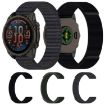 Garmin Fenix 8 AMOLED 51mm Nylon Hook and Loop Fastener 26mm Watch Band Gray - 4