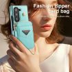 Samsung Galaxy Z Fold6 Blue Wallet Phone Case with Multi-Card Slots - 7