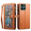Motorola Moto G75 5G ESEBLE Star Series Lanyard Zipper Wallet RFID Leather Case - 1